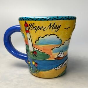 Colorful Cape May NJ Coffee Mug